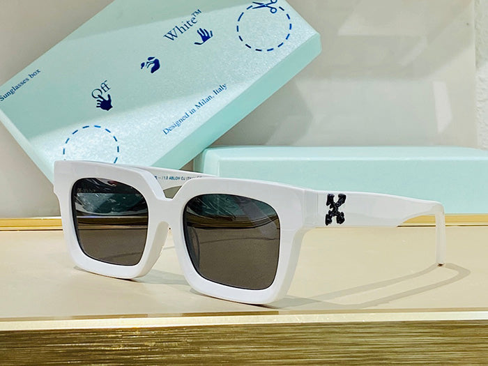 OFF-WHITE Virgil Square Frame Sunglasses