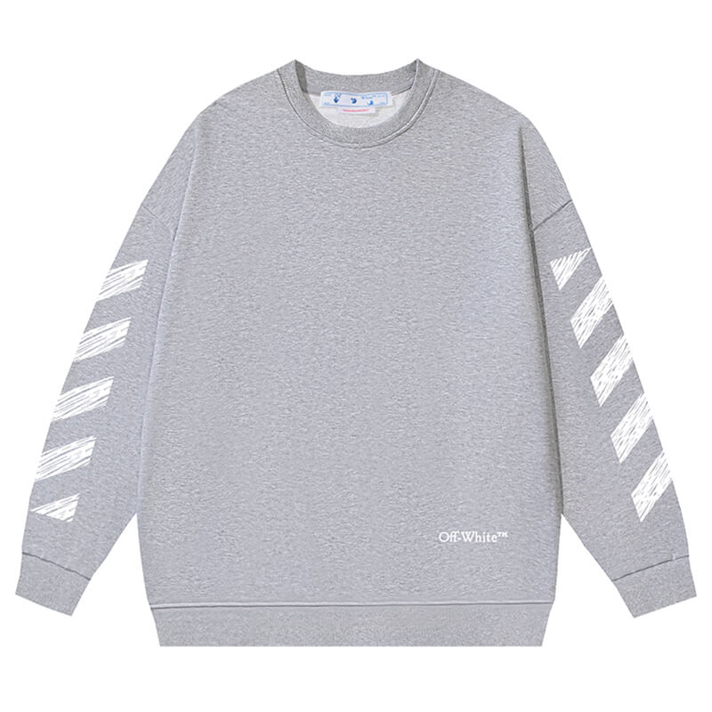 OFF-WHITE SCRIBBLE DIAG BOXY Sweatshirts
