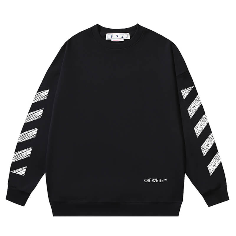 OFF-WHITE SCRIBBLE DIAG BOXY Sweatshirts